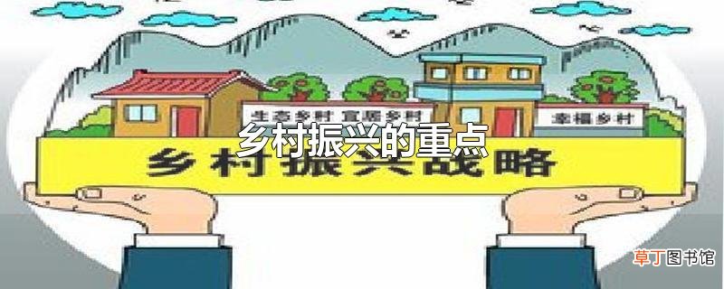 乡村振兴的重点