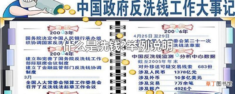 什么是洗钱?举例说明