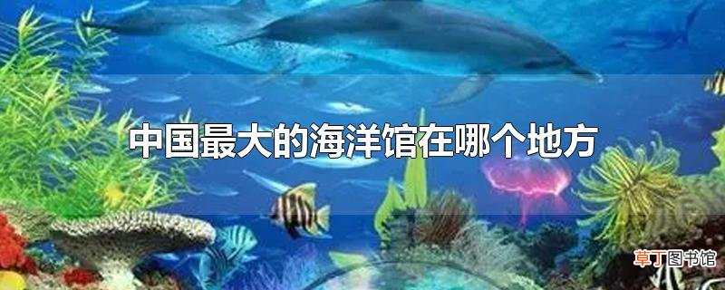 中国最大的海洋馆在哪个地方