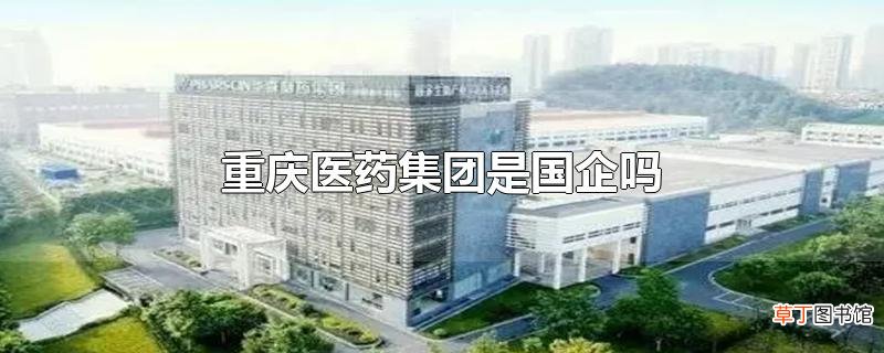 重庆医药集团是国企吗