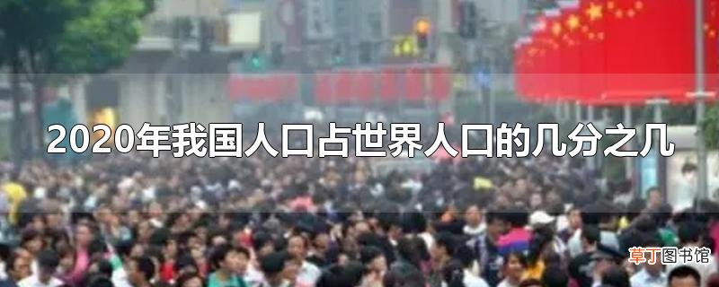 2020年我国人口占世界人口的几分之几