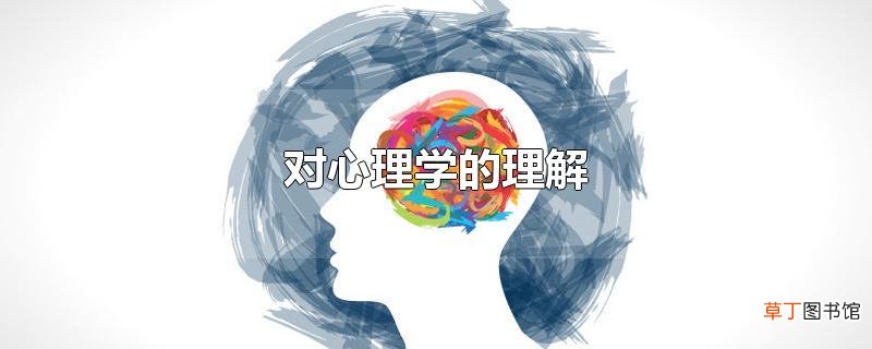 对心理学的理解