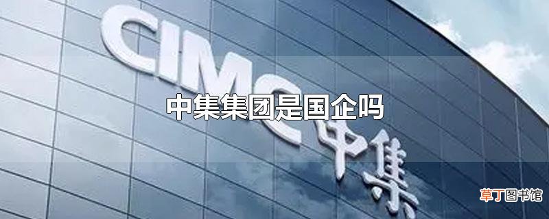 中集集团是国企吗