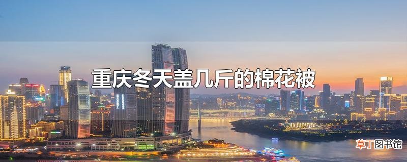 重庆冬天盖几斤的棉花被