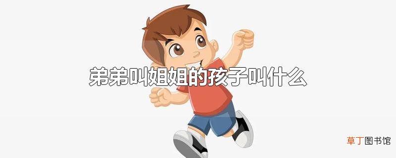 弟弟叫姐姐的孩子叫什么