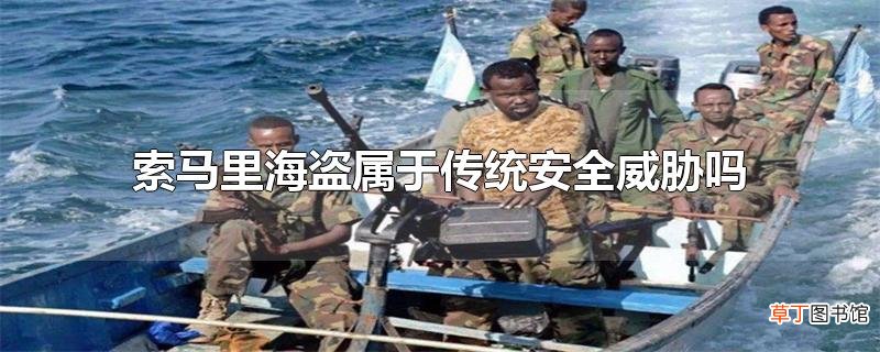 索马里海盗属于传统安全威胁吗