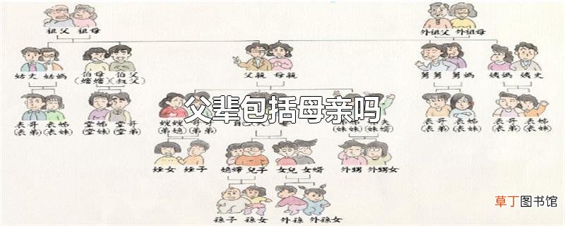父辈包括母亲吗