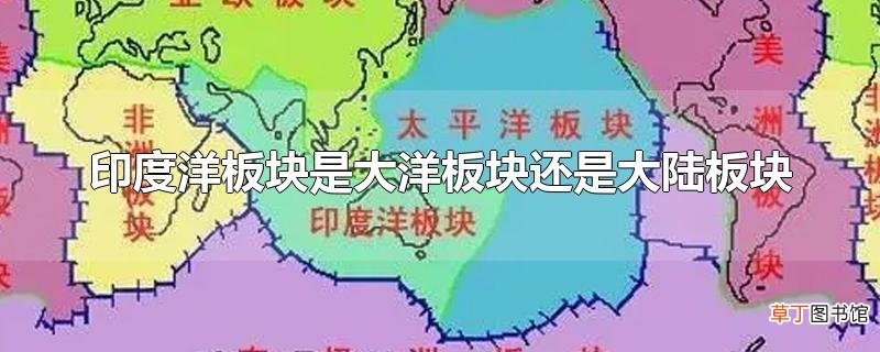 印度洋板块是大洋板块还是大陆板块