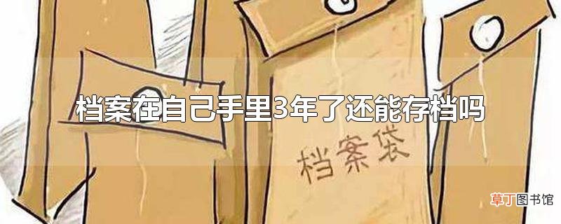 档案在自己手里3年了还能存档吗