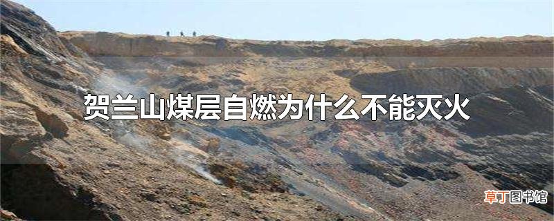 贺兰山煤层自燃为什么不能灭火