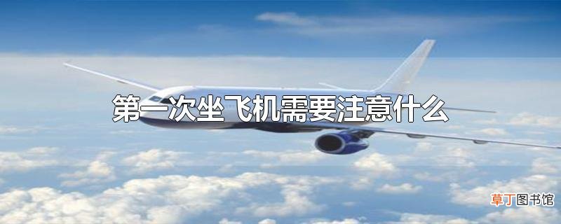 第一次坐飞机需要注意什么