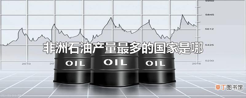 非洲石油产量最多的国家是哪一个