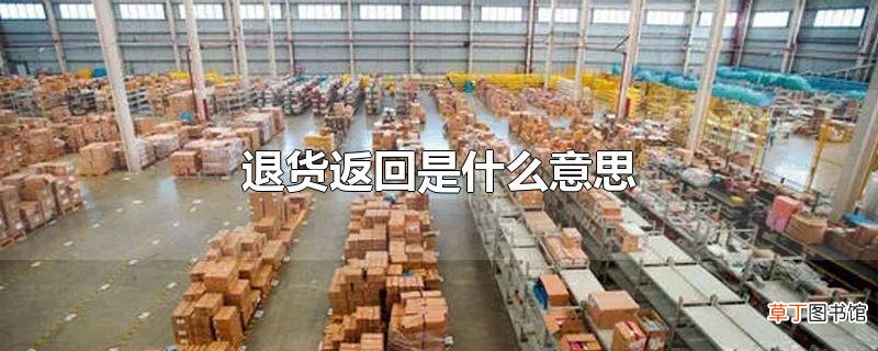 退货返回是什么意思