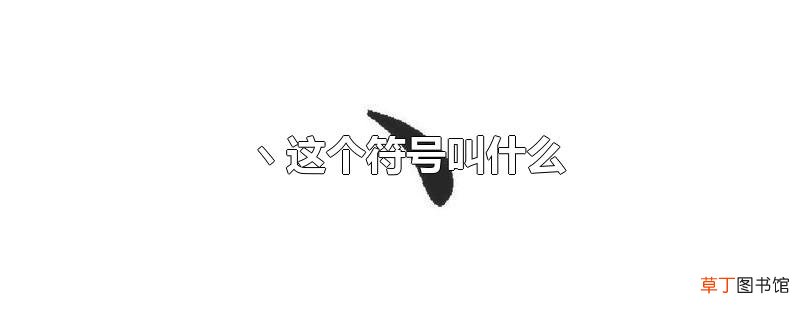 ヽ这个符号叫什么