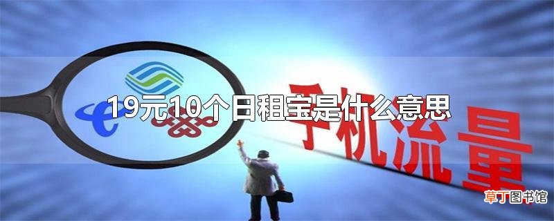 19元10个日租宝是什么意思