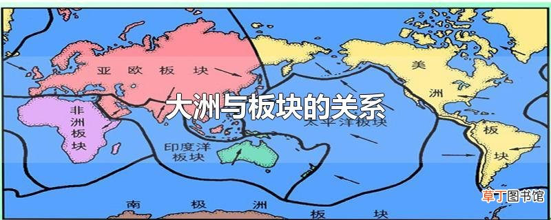 大洲与板块的关系