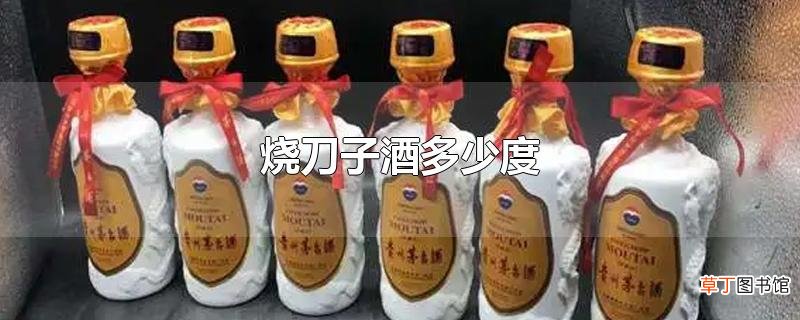 烧刀子酒多少度