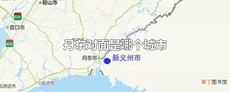 丹东对面是哪个城市