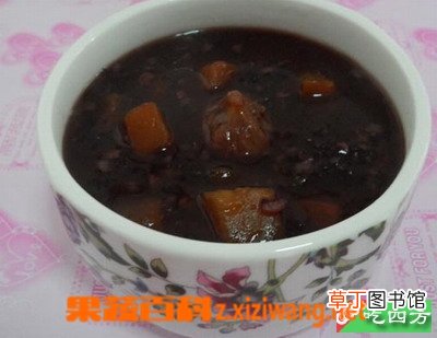 无花果红薯血糯米粥