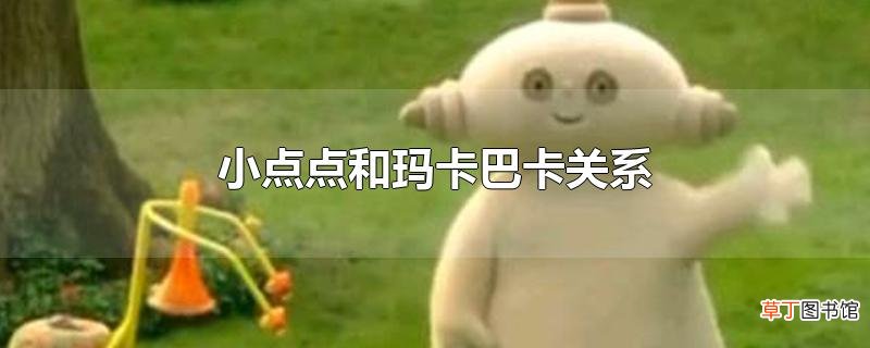 小点点和玛卡巴卡关系