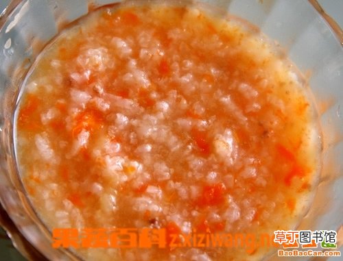 胡萝卜瘦肉粥