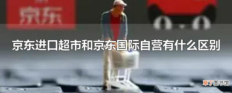 京东进口超市和京东国际自营有什么区别