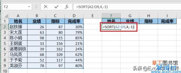 Excel – 告别繁琐的菜单操作用 sort 函数排序 sort函数用法