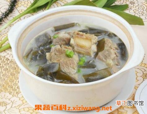 喝海带排骨汤的功效和好处