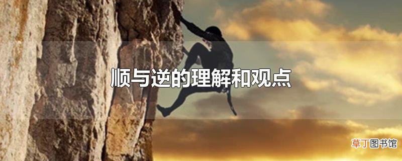 顺与逆的理解和观点