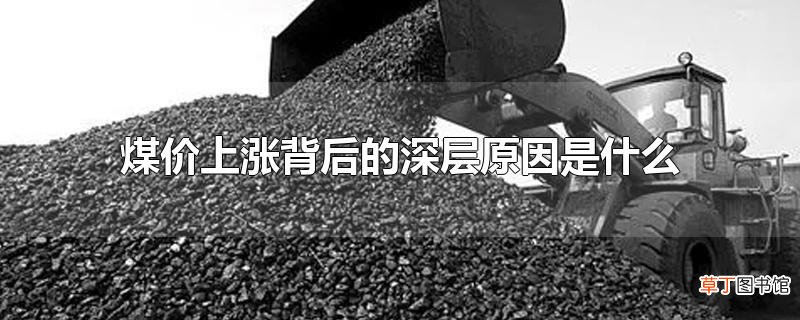 煤价上涨背后的深层原因是什么