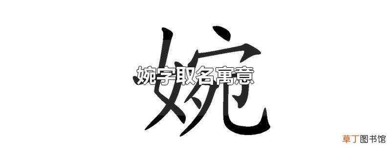 婉字取名寓意
