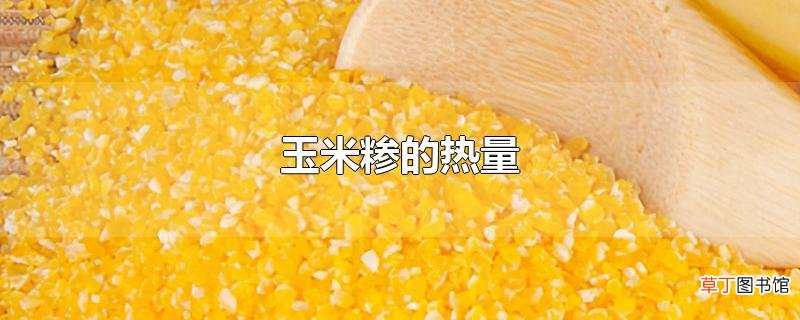 玉米糁的热量