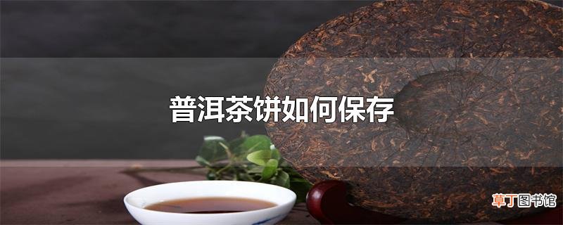 普洱茶饼怎么保存
