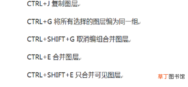 ps最常用的的快捷键大全