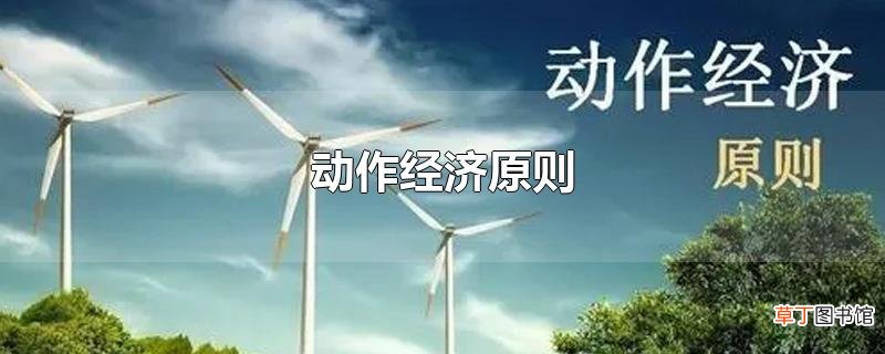 动作经济原则