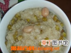 绿豆花生粥的好处
