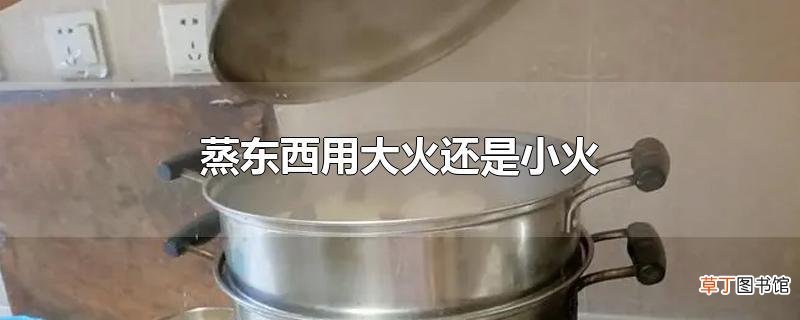 蒸东西用大火还是小火