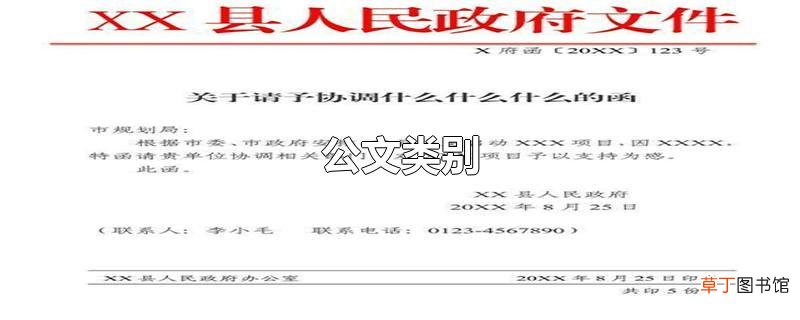 公文类别