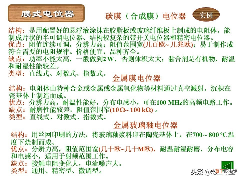 图文并茂教你识别色环电阻 色环电阻对照表