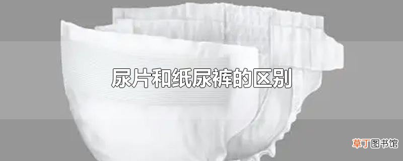 尿片和纸尿裤的区别