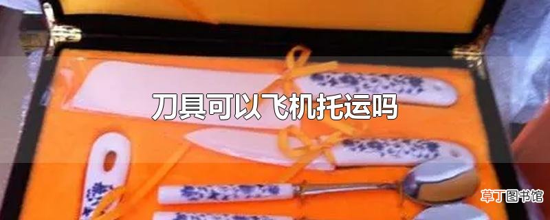 刀具可以飞机托运吗