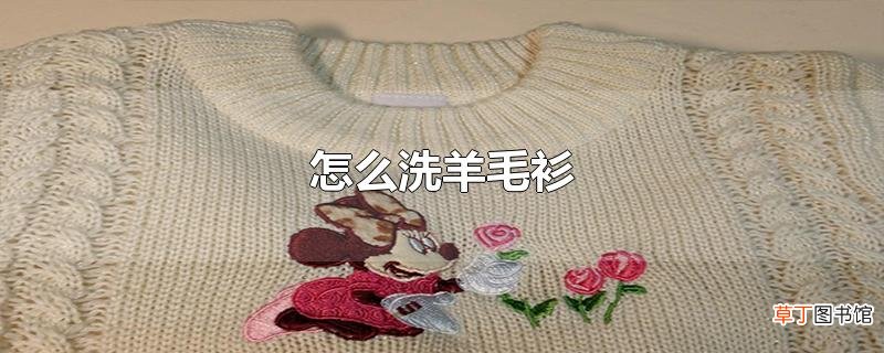 怎么洗羊毛衫