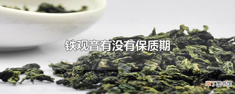 铁观音有没有保质期