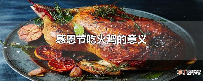 感恩节吃火鸡的意义