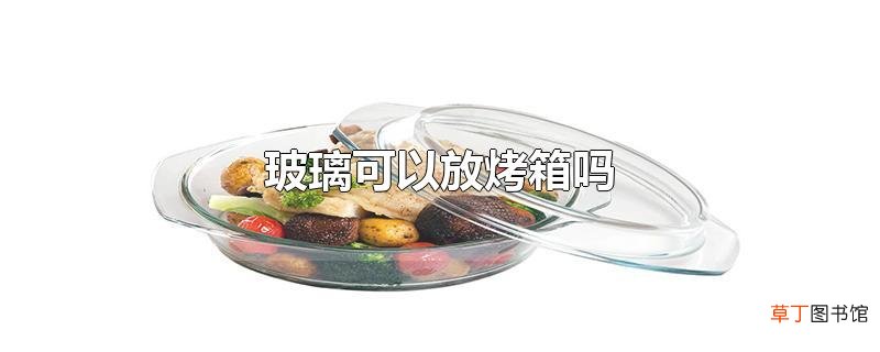 玻璃可以放烤箱吗