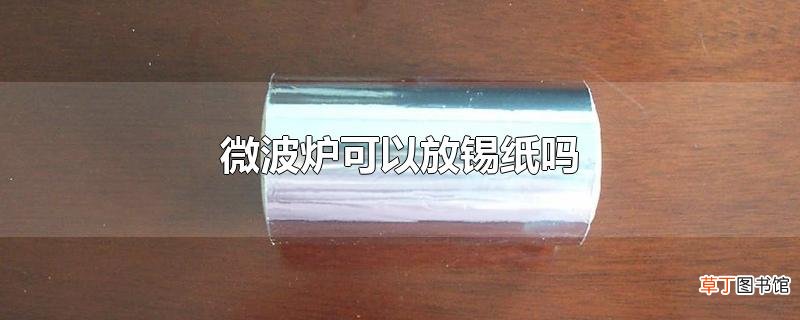 微波炉可以放锡纸吗