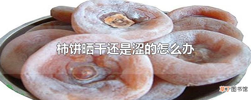 柿饼晒干还是涩的怎么办