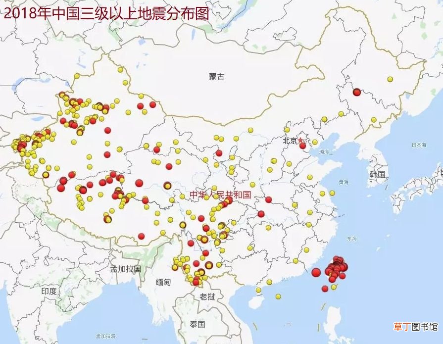 中国地震带分布,读中国主要地震带分布图