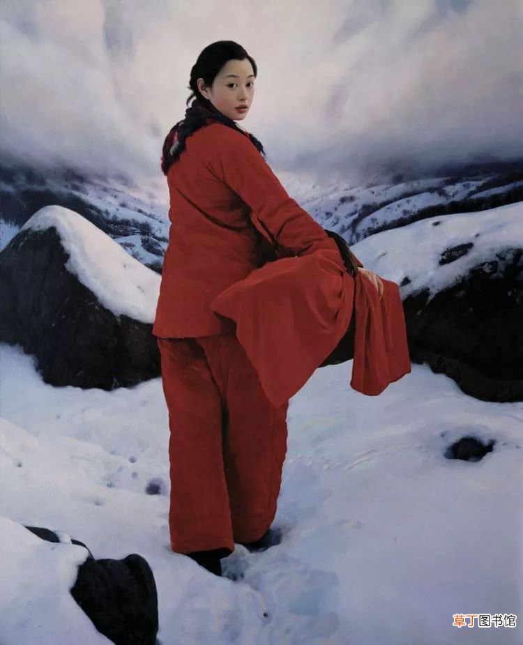 当代油画家,经典的人物作品