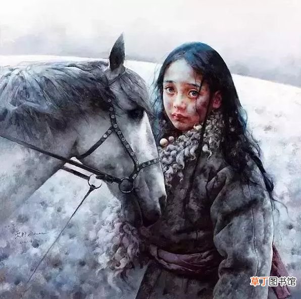 当代油画家,经典的人物作品